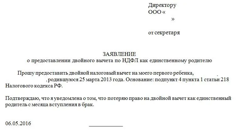 Данъчно приспадане при раждане на дете: заявление, кой има право на приспадане, как да получите