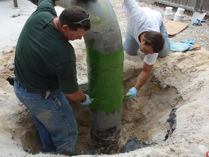 protecció de les estructures d'edificis contra la corrosió