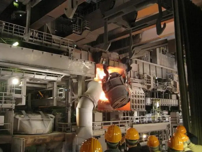 raw khoom rau steelmaking