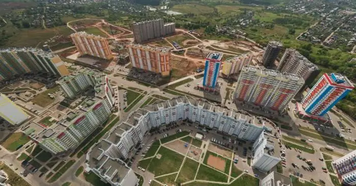 "Chistye Prudy" (Kirov) : description du microdistrict