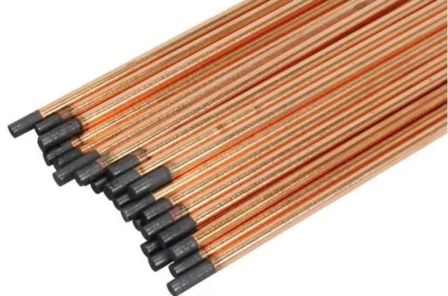 Copper-carbon electrodes