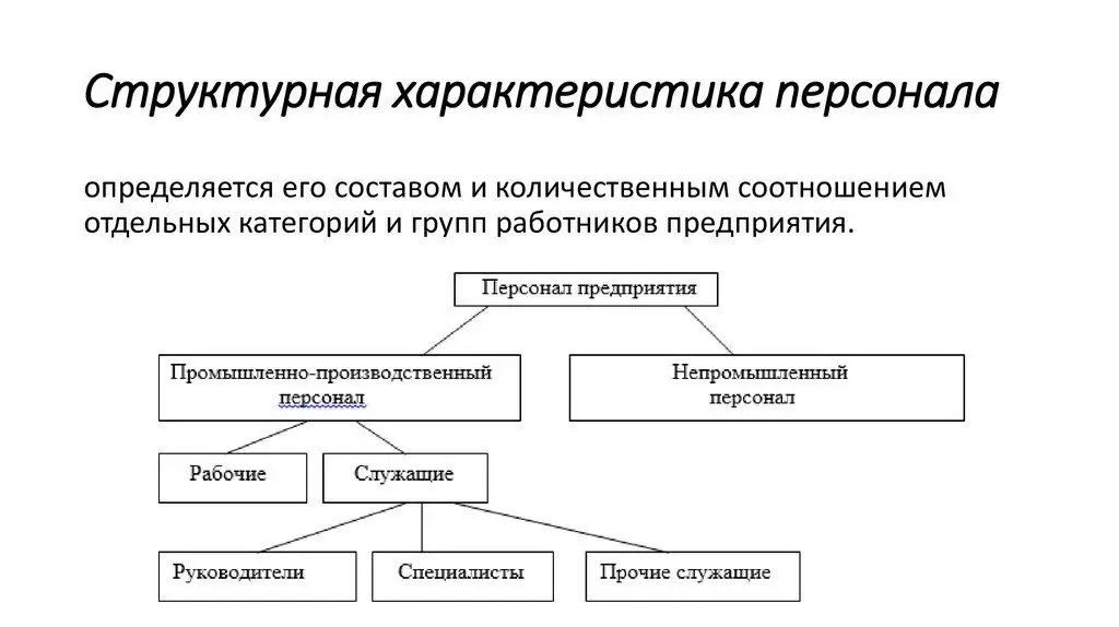 Կադրային կառուցվածքը