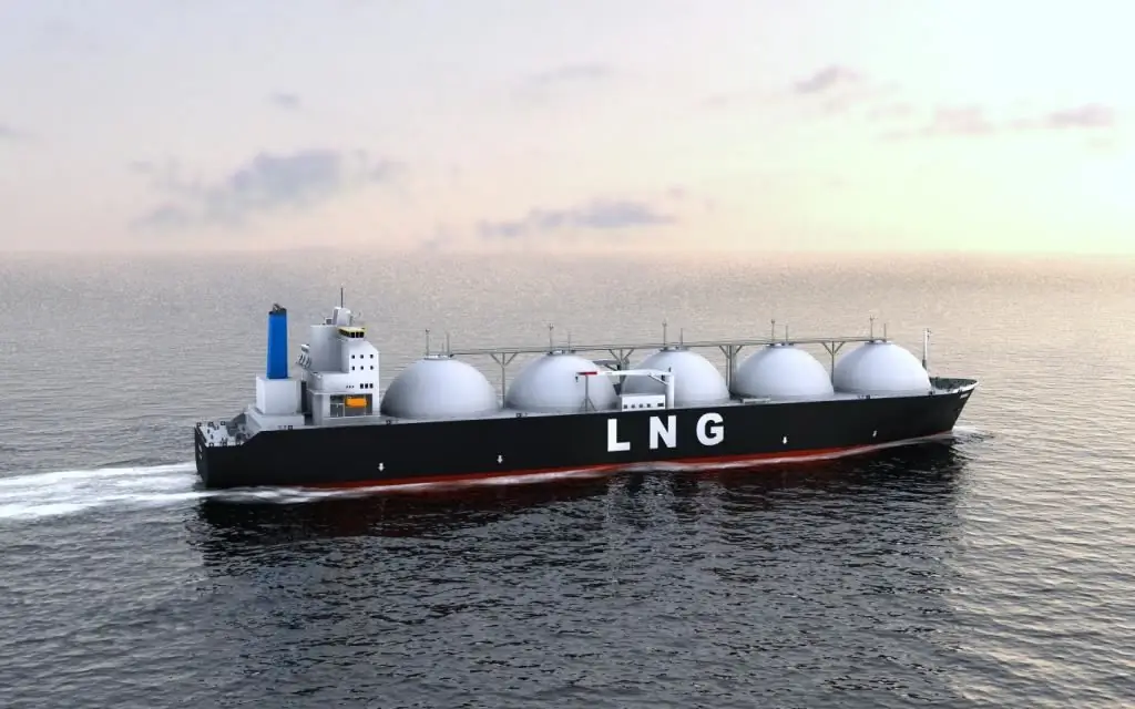 Vloeibare aardgas (LNG): produksie, berging, vervoer