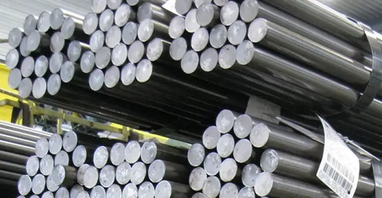 Rolled products from heat-resistant steel