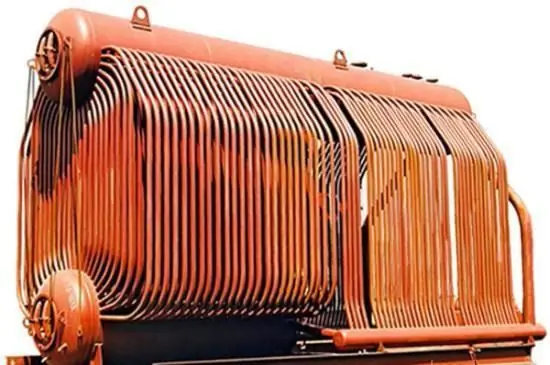 vertical water tube steam boiler