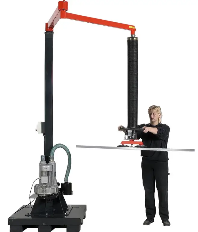 Mobile vacuum lifter