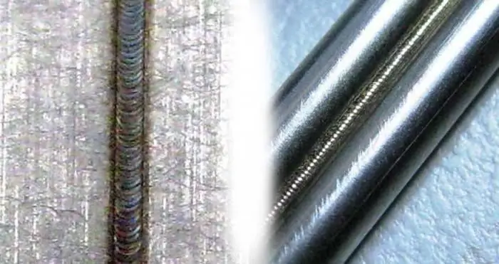 welding seams