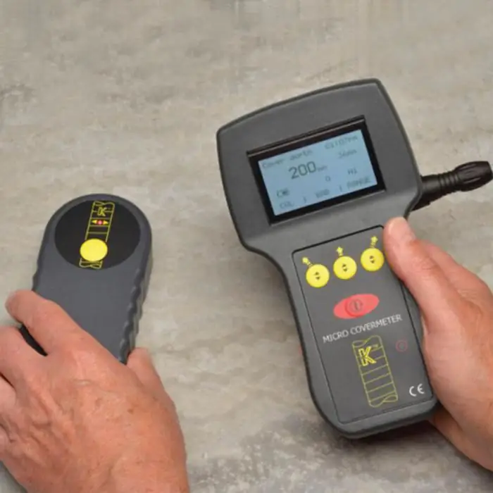 Concrete strength meters. Concrete testing methods