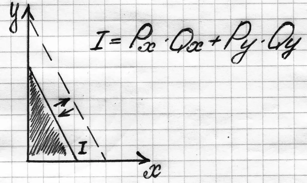 punti della linea di bilancio