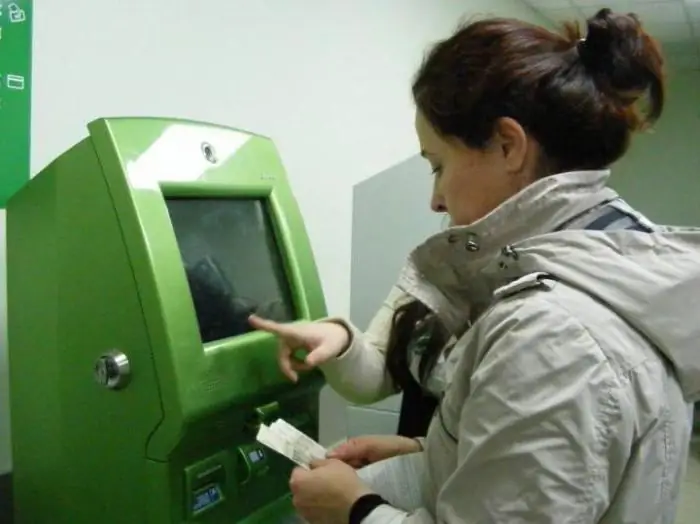 Cum să plătiți un împrumut în numerar printr-un terminal Sberbank?