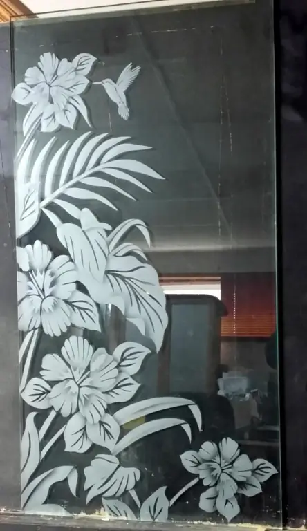 glass sandblasting