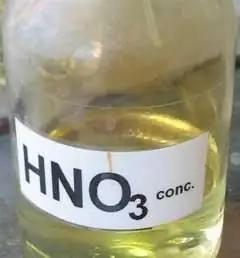 Produksyon ng nitric acid sa industriya