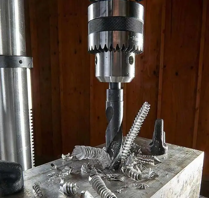 drilling tshuab