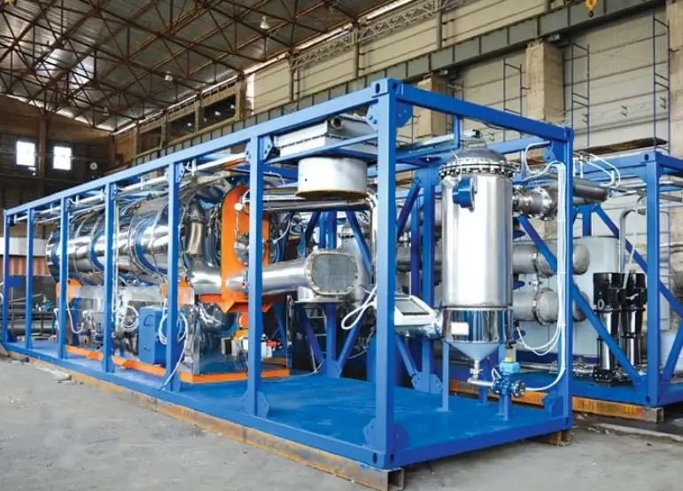 Oil sludge disposal - continuous pyrolysis plant