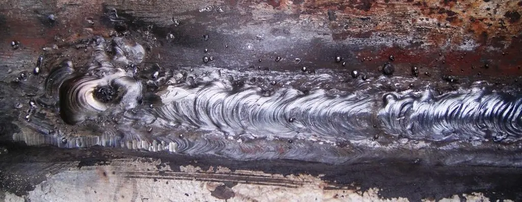 Defective weld