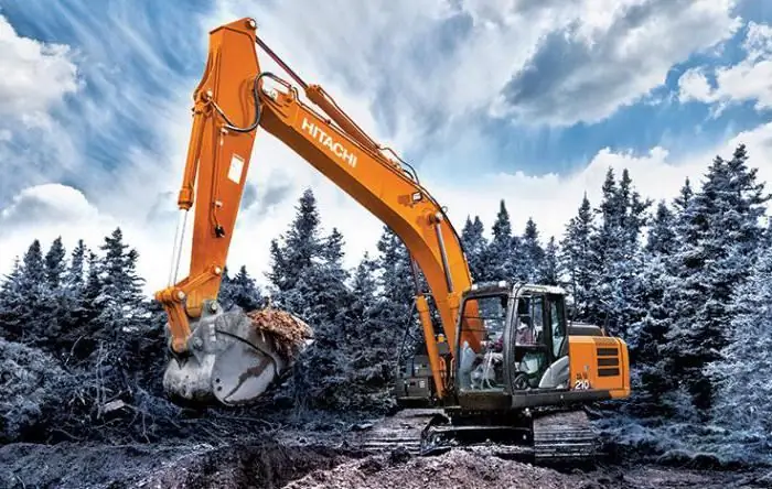 hitachi excavator