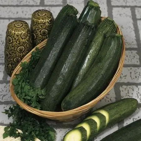 courgettes noir beau