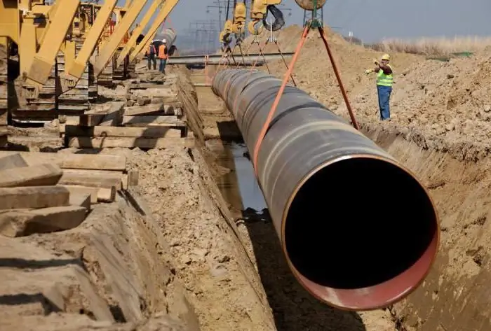 Kırım'a doğalgaz boru hattı. "Krasnodar Bölgesi - Kırım" - 400 km uzunluğundaki ana gaz boru hattı