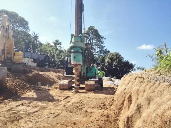 Leader drilling para sa mga tambak: teknolohiya, mga pakinabang at tampok