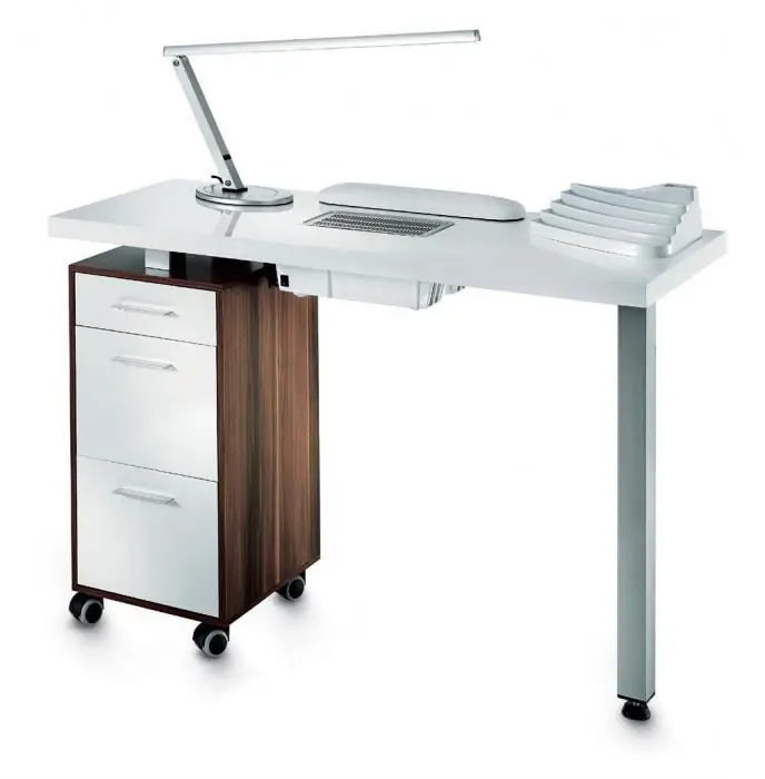 How to choose a manicure table: tips and photos. manicure table size